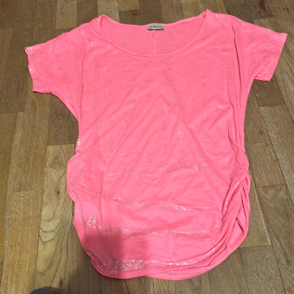 Pink shirt size large